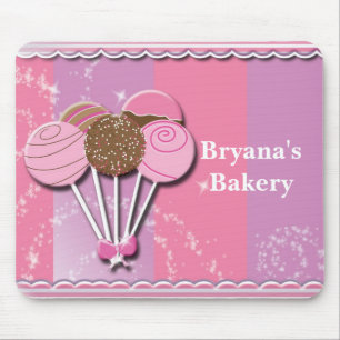 Tapis de souris Pops de gâteau Boulangerie de gâte