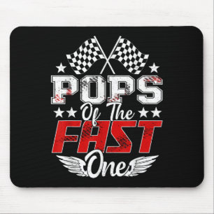 Tapis De Souris Pops Du Fast One First Birthday Racing Car Fam