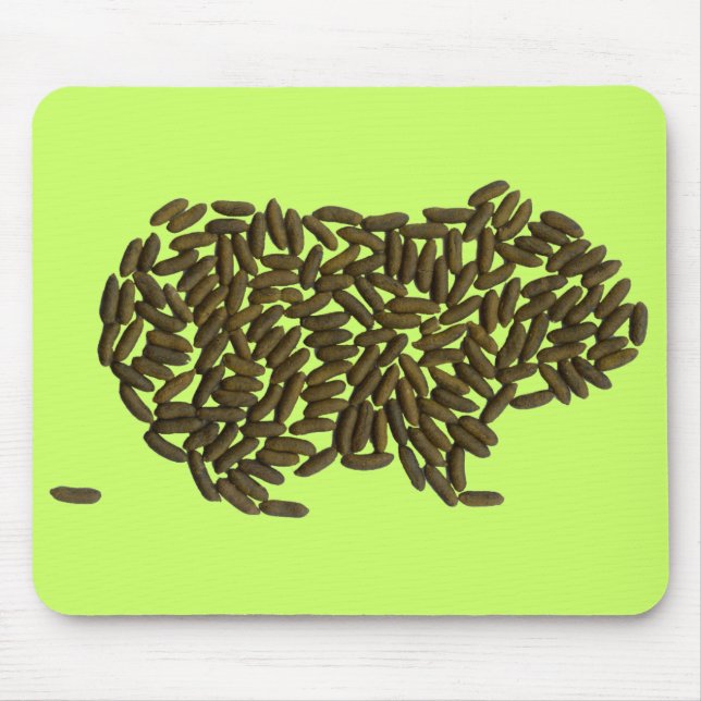 Tapis De Souris Porc w/Poopie Mousepad (Devant)