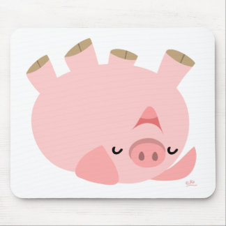 Tapis De Souris Porcin ayant le mousepad d'amusement