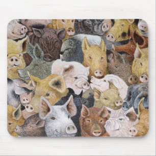 Tapis De Souris Porcs en abondance