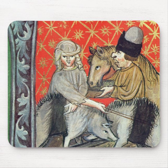 Tapis De Souris Porcs et chevaux d'élevage (Devant)