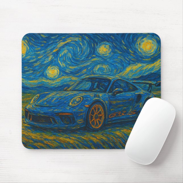 Tapis De Souris Porsche 911 GT3 RS (Avec souris)