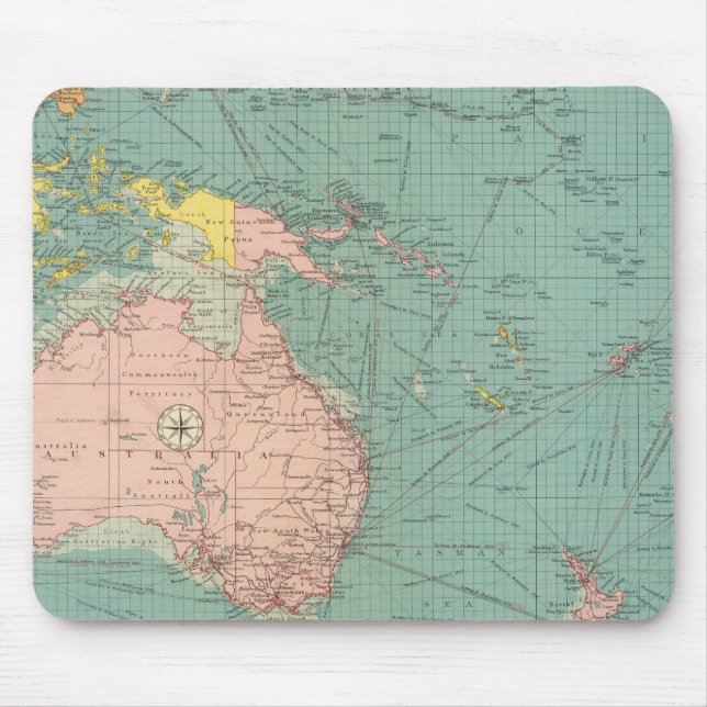 Tapis De Souris Port australasien, polynésien (Devant)