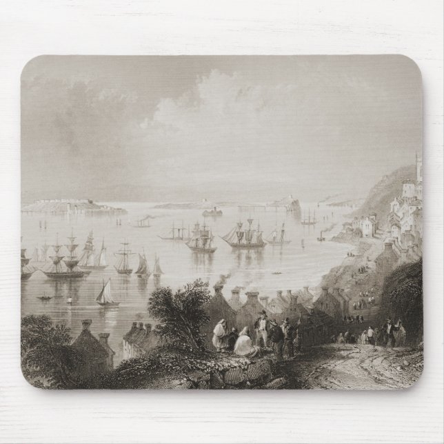 Tapis De Souris Port de Cobh, liège, Irlande (Devant)