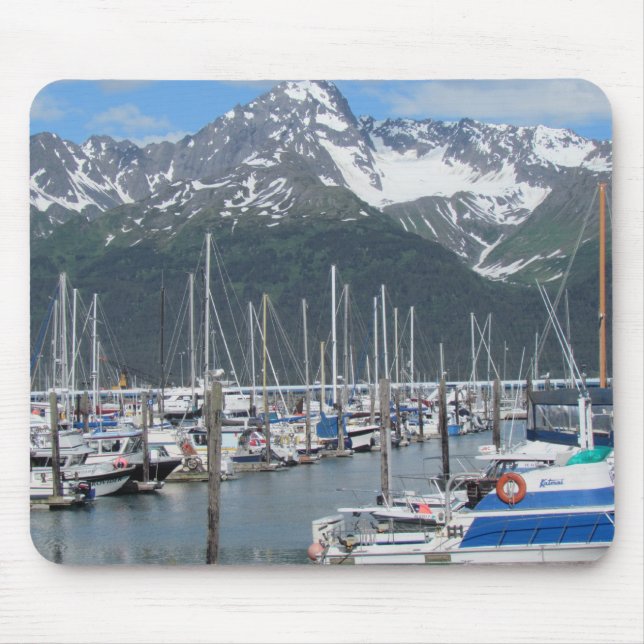 Tapis De Souris Port de Seward, Alaska (Devant)
