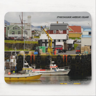 Tapis De Souris Port de Stykisholmur Islande Mousepad
