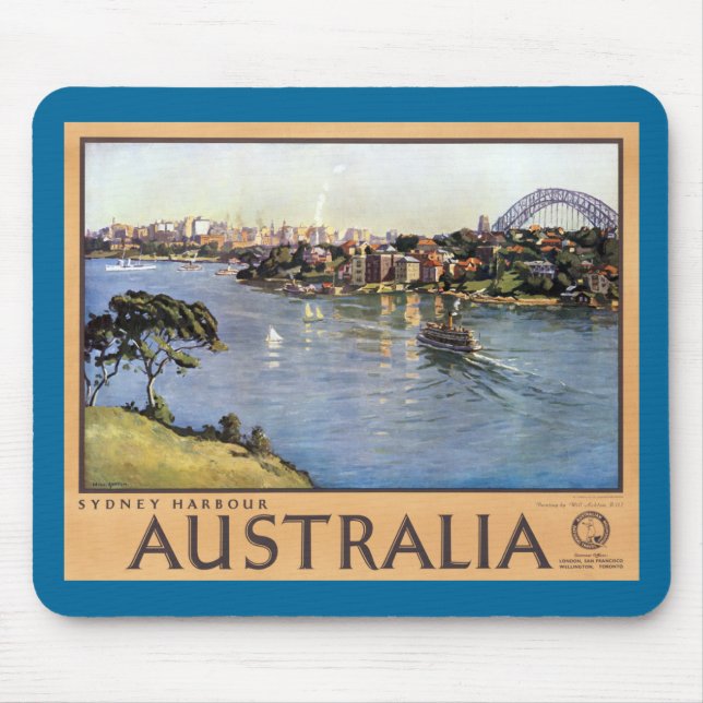Tapis De Souris Port de Sydney, Australie (Devant)