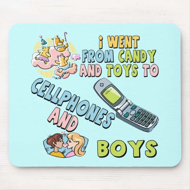 Tapis De Souris Portables et T-shirts et cadeaux de garçons pour (Devant)