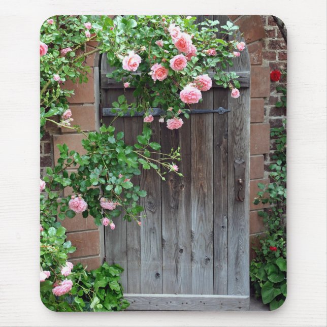 Tapis De Souris Porte au jardin secret (Devant)