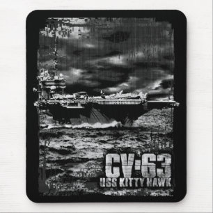 Tapis De Souris Porte-avions Kitty Hawk