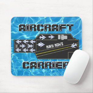 Tapis De Souris Porte-avions personnalisé de la marine