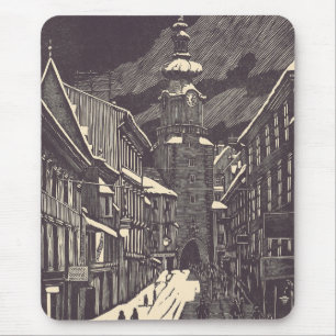 Tapis De Souris Porte de Michel dans la tour médiévale de Bratisla