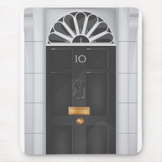 Tapis De Souris Porte du 10 Downing Street (Devant)