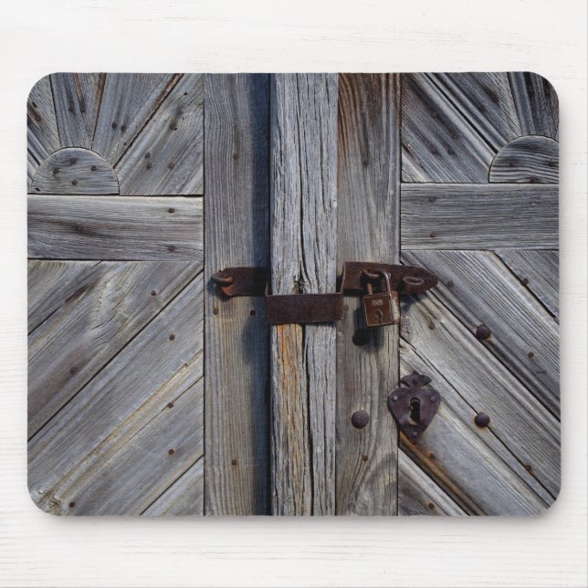 Tapis De Souris Porte en bois (Devant)