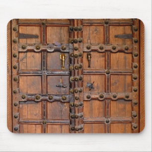 Tapis De Souris Porte indienne en bois