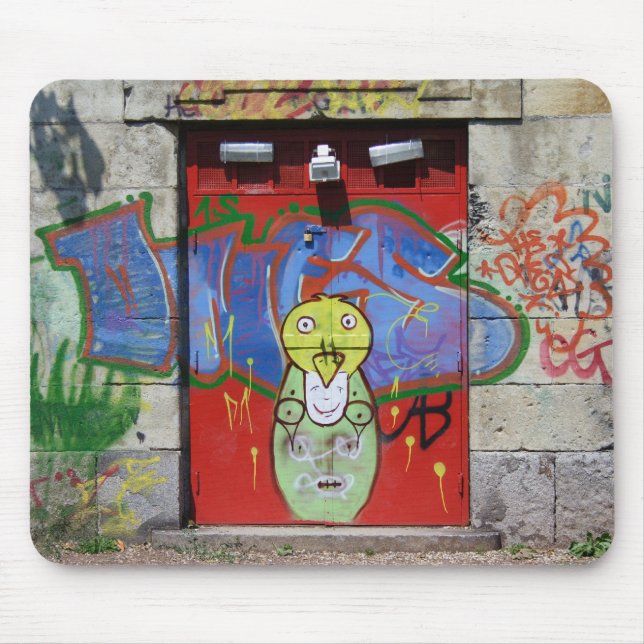Tapis De Souris Porte rouge (Devant)
