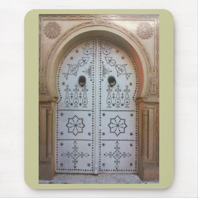 Tapis De Souris Porte traditionnelle de Tunis (Devant)