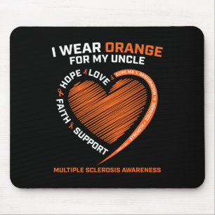 Tapis De Souris Porter Orange Pour Mon Oncle Ms Multiple Sclerosis