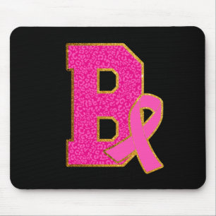 Tapis De Souris Porter Pink Bulldogs Breast Cancer Sensibilisation