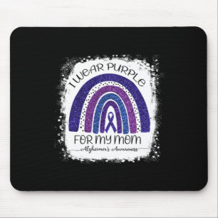 Tapis De Souris Porter Violet Pour Ma Mère Alzheimer Bleached Ra