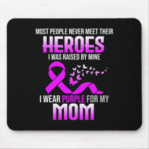 Tapis De Souris Porter Violet Pour Maman Pancréatique Cancer Sensi