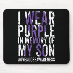 Tapis De Souris Porter Violet Pour Mon Fils Surdose Sensibilisatio
