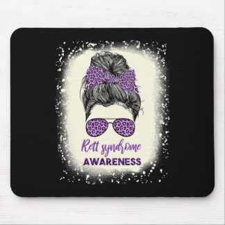 Tapis De Souris Portez du violet pour le mois de sensibilisation a