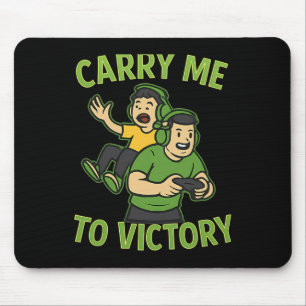 Tapis De Souris Portez-moi vers la victoire Gamer Esports Concepti
