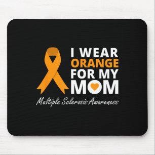 Tapis De Souris Portez Orange Pour Maman Sensibilisation à la Sclé