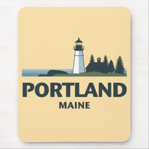 Tapis De Souris Portland Maine États-Unis