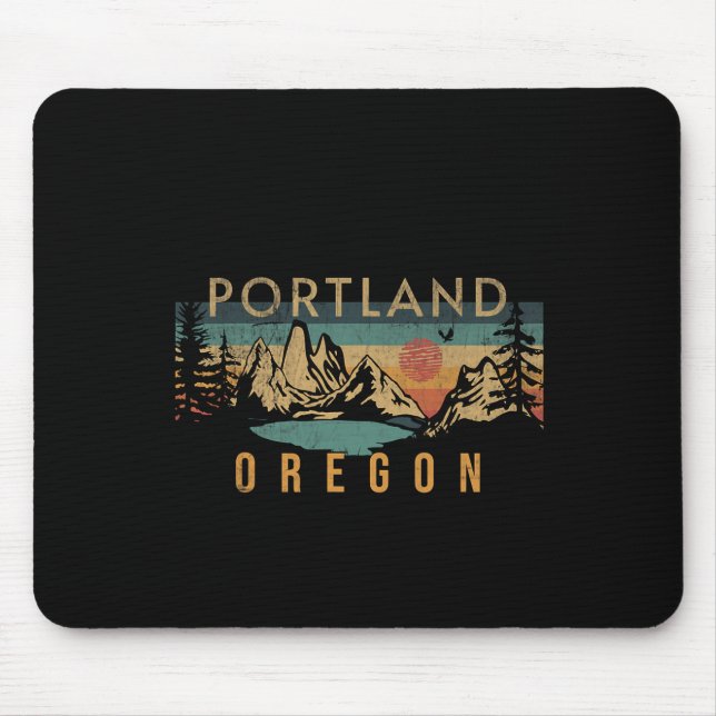 Tapis De Souris Portland Oregon  (Devant)