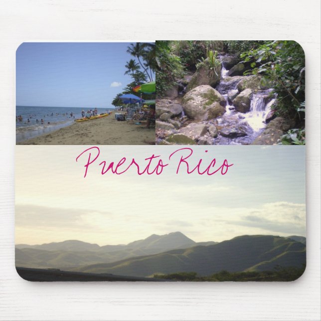Tapis De Souris Porto Rico Mousepad (Devant)