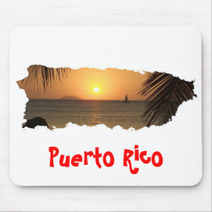 Tapis De Souris Porto Rico Sunset Mousepad