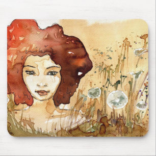 Tapis De Souris Portrait abstrait 3