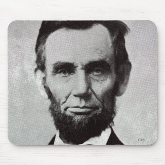 Tapis De Souris Portrait d'Abe Lincoln 2 (Devant)