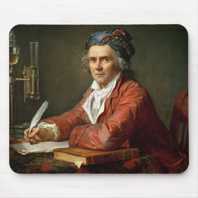 Tapis De Souris Portrait d'Alphonse Leroy, 1783 (Devant)