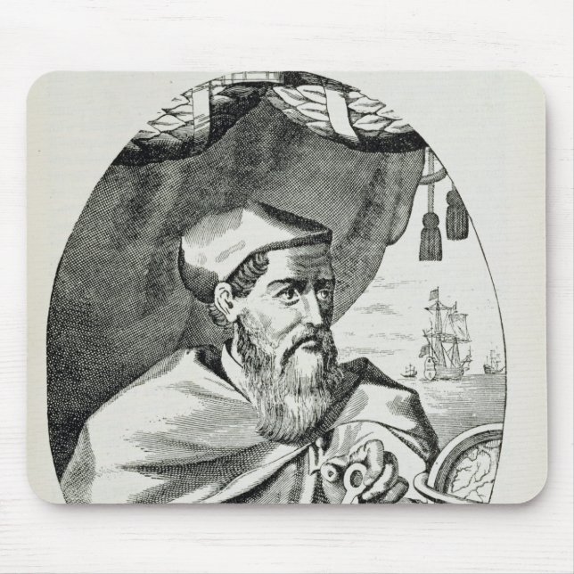Tapis De Souris Portrait d'Amerigo Vespucci (Devant)