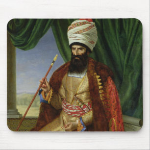 Tapis De Souris Portrait d'Asker-Khan, ambassadeur de Perse