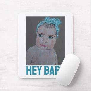 Tapis De Souris Portrait de bébé peint par Alfred Fox