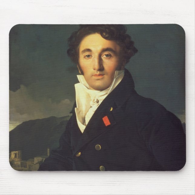 Tapis De Souris Portrait de Charles Cordier 1811 (Devant)