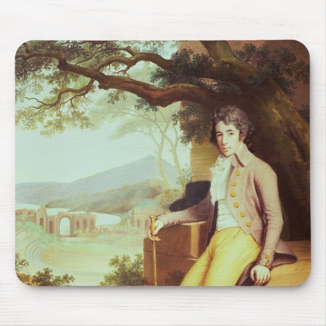 Tapis De Souris Portrait de colonel David La Touche de Marcey (Devant)