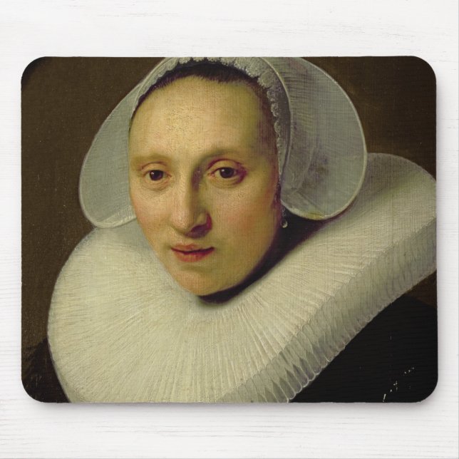 Tapis De Souris Portrait de Cornelia Pronck, épouse d'Albert (Devant)