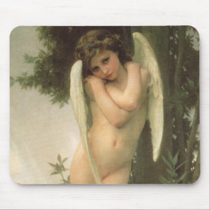 Tapis De Souris Portrait de Cupidon par Bouguereau