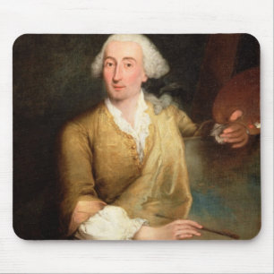 Tapis De Souris Portrait de Francesco Guardi (1712-93) (l'huile