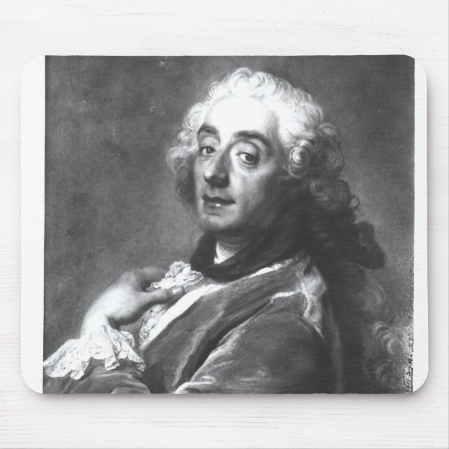 Tapis De Souris Portrait de Francois Boucher 1741 (Devant)