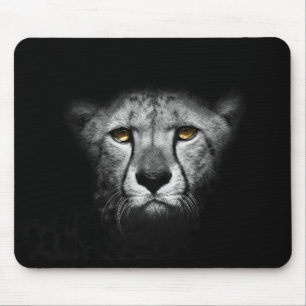 Tapis de souris portrait de guépard