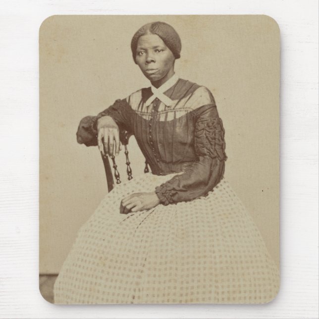 Tapis De Souris Portrait de Harriet Tubman | 1868-69 (Devant)