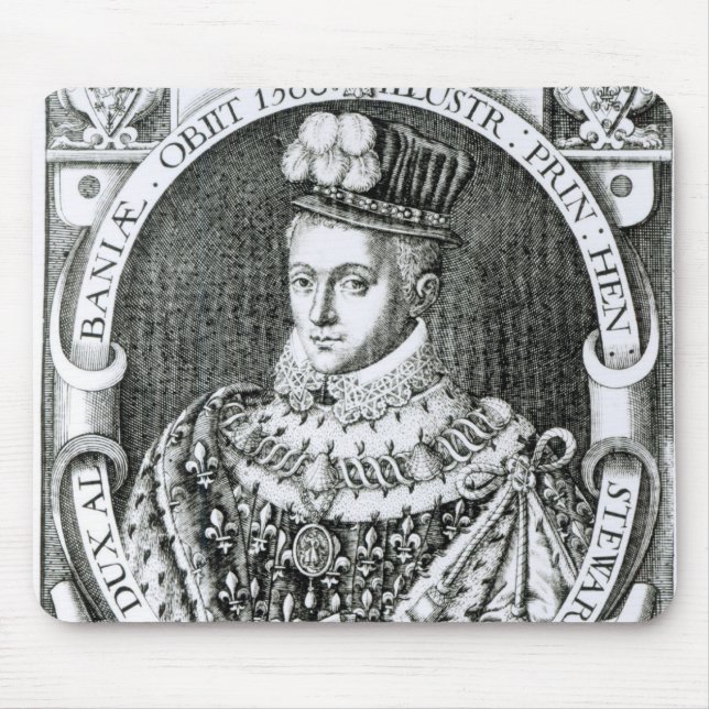 Tapis De Souris Portrait de Henry Stewart (Devant)