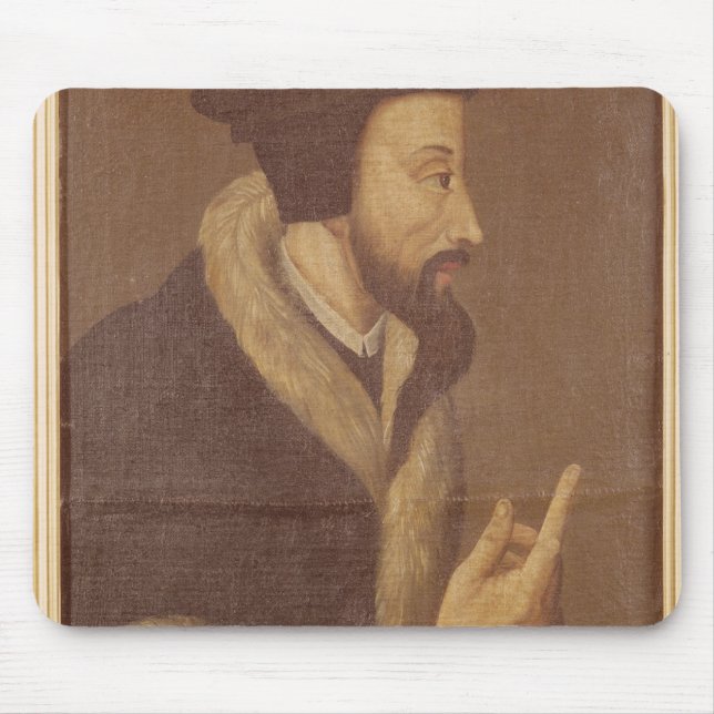 Tapis De Souris Portrait de Jean Calvin (Devant)